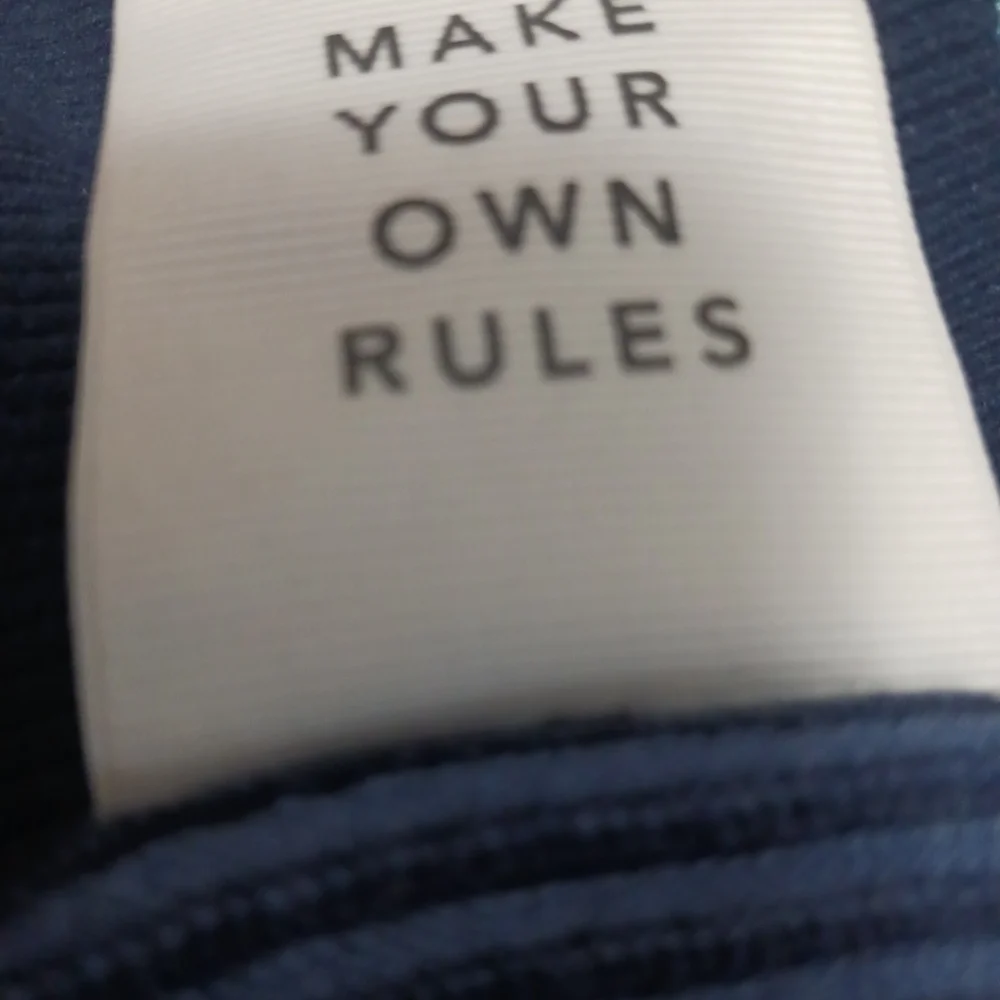 Aerie Offline 1/4 Zip Pullover Sweater Size XL Black Cotton Blend Pullover Men - Picture 9 of 11